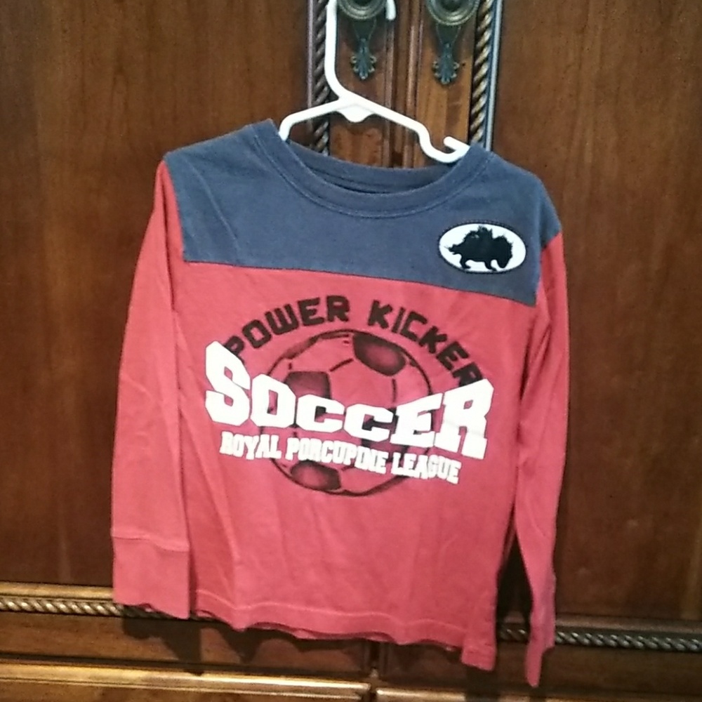 Red long sleeve boys